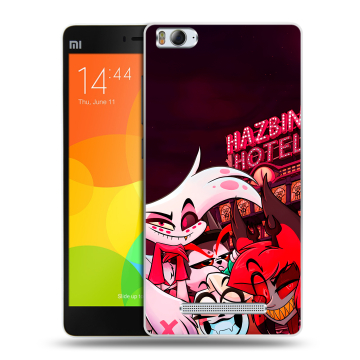 Пластиковый чехол на Xiaomi Mi 4c с принтом Hazbin Hotel Отель Хазбин Пластиковый чехол на Xiaomi Mi 4c с принтом Hazbin Hotel Отель Хазбин