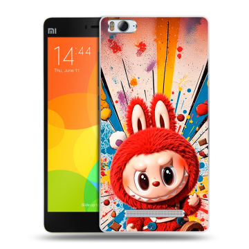 Пластиковый чехол на Xiaomi Mi 4c с принтом Labubu Лабубу Пластиковый чехол на Xiaomi Mi 4c с принтом Labubu Лабубу