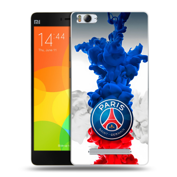 Пластиковый чехол на Xiaomi Mi 4c с принтом PSG ПСЖ Пластиковый чехол на Xiaomi Mi 4c с принтом PSG ПСЖ