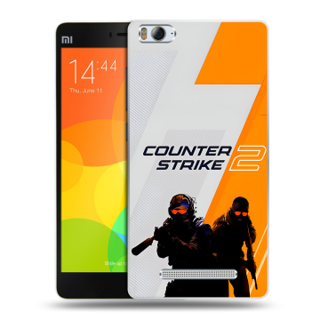 Пластиковый чехол на Xiaomi Mi 4c с принтом Counter Strike