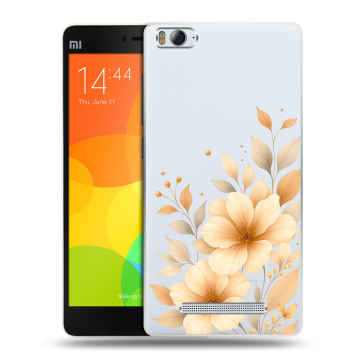 Пластиковый чехол на Xiaomi Mi 4c с принтом для девушки Пластиковый чехол на Xiaomi Mi 4c с принтом для девушки