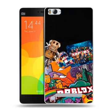 Пластиковый чехол на Xiaomi Mi 4c с принтом Roblox Роблокс Пластиковый чехол на Xiaomi Mi 4c с принтом Roblox Роблокс