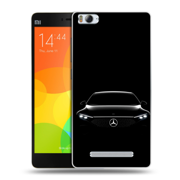 Пластиковый чехол на Xiaomi Mi 4c с принтом Mercedes Мерседес Пластиковый чехол на Xiaomi Mi 4c с принтом Mercedes Мерседес