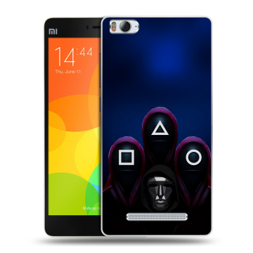 Пластиковый чехол на Xiaomi Mi 4c с принтом Игра Кальмара Пластиковый чехол на Xiaomi Mi 4c с принтом Игра Кальмара
