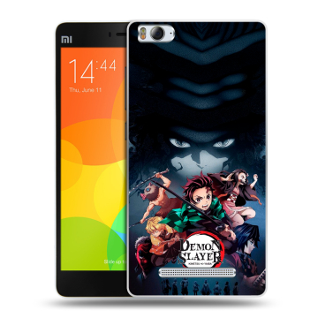 Пластиковый чехол на Xiaomi Mi 4c с принтом Demon Slayer Клинок рассекающий демонов Пластиковый чехол на Xiaomi Mi 4c с принтом Demon Slayer Клинок рассекающий демонов