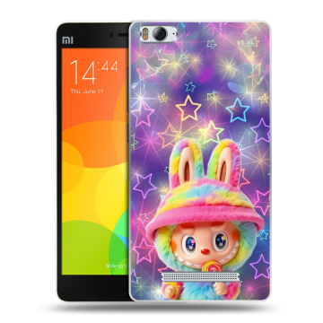 Пластиковый чехол на Xiaomi Mi 4c с принтом Labubu Лабубу Пластиковый чехол на Xiaomi Mi 4c с принтом Labubu Лабубу