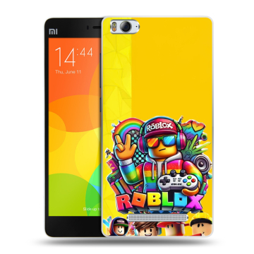 Пластиковый чехол на Xiaomi Mi 4c с принтом Roblox Роблокс Пластиковый чехол на Xiaomi Mi 4c с принтом Roblox Роблокс