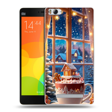 Пластиковый чехол на Xiaomi Mi 4c с принтом Новый год Пластиковый чехол на Xiaomi Mi 4c с принтом Новый год