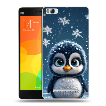 Пластиковый чехол на Xiaomi Mi 4c с принтом Новый год Пластиковый чехол на Xiaomi Mi 4c с принтом Новый год