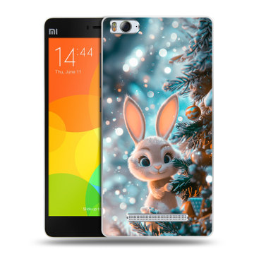 Пластиковый чехол на Xiaomi Mi 4c с принтом Новый год Пластиковый чехол на Xiaomi Mi 4c с принтом Новый год
