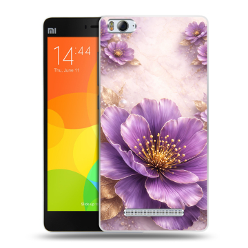 Пластиковый чехол на Xiaomi Mi 4c с принтом женский