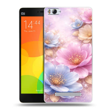 Пластиковый чехол на Xiaomi Mi 4c с принтом женский