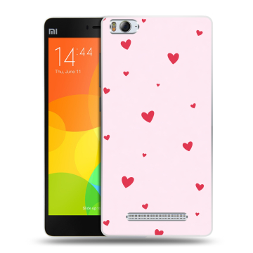 Пластиковый чехол на Xiaomi Mi 4c с принтом для девочек