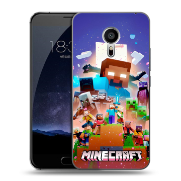 Пластиковый чехол на Meizu Pro 5 с принтом Майнкрафт Minecraft Пластиковый чехол на Meizu Pro 5 с принтом Майнкрафт Minecraft