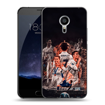 Пластиковый чехол на Meizu Pro 5 с принтом Реал Роналдо Real Ronaldo