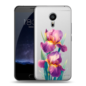 Пластиковый чехол на Meizu Pro 5 с принтом Цветы орхидеи