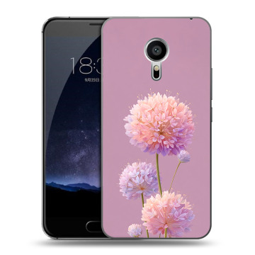 Пластиковый чехол на Meizu Pro 5 с принтом Цветы