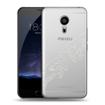 Пластиковый чехол на Meizu Pro 5 с принтом Сотворение мира