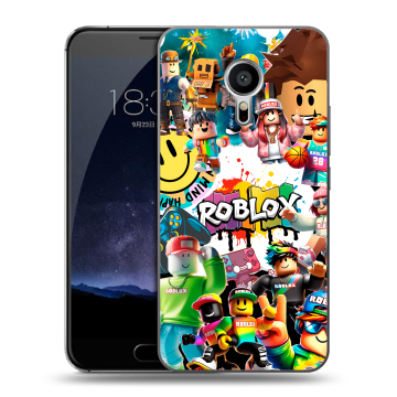 Пластиковый чехол на Meizu Pro 5 с принтом Roblox Роблокс Пластиковый чехол на Meizu Pro 5 с принтом Roblox Роблокс