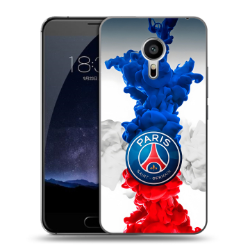 Пластиковый чехол на Meizu Pro 5 с принтом PSG ПСЖ