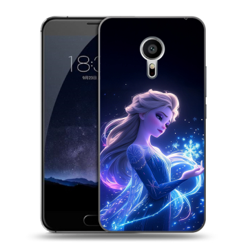 Пластиковый чехол на Meizu Pro 5 с принтом Холодное сердце Frozen