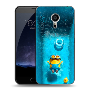 Пластиковый чехол на Meizu Pro 5 с принтом Миньоны Пластиковый чехол на Meizu Pro 5 с принтом Миньоны