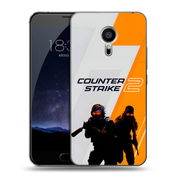 Пластиковый чехол на Meizu Pro 5 с принтом Counter Strike