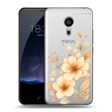 Пластиковый чехол на Meizu Pro 5 с принтом для девушки