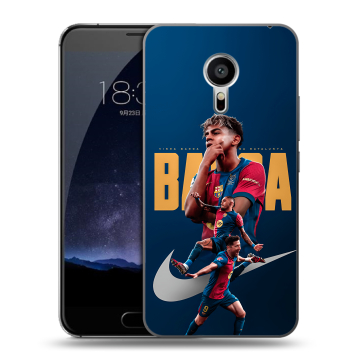 Пластиковый чехол на Meizu Pro 5 с принтом Барселона Barca Yamal 