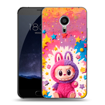 Пластиковый чехол на Meizu Pro 5 с принтом Labubu Лабубу