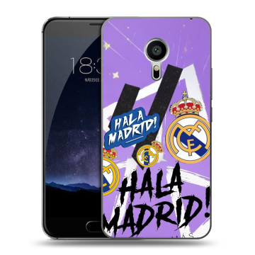 Пластиковый чехол на Meizu Pro 5 с принтом Real Madrid Реал Мадрид