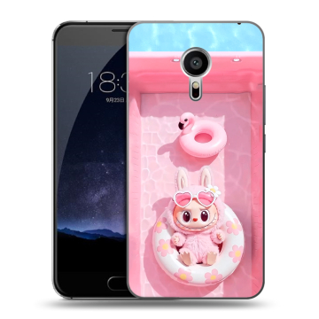 Пластиковый чехол на Meizu Pro 5 с принтом Labubu Лабубу