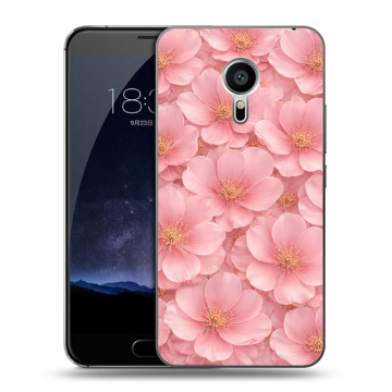 Пластиковый чехол на Meizu Pro 5 с принтом женский
