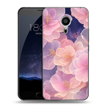 Пластиковый чехол на Meizu Pro 5 с принтом женский