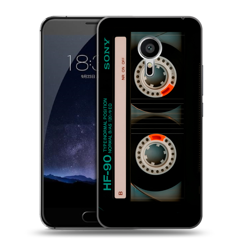 Пластиковый чехол на Meizu Pro 5 с принтом Кассета Пластиковый чехол на Meizu Pro 5 с принтом Кассета