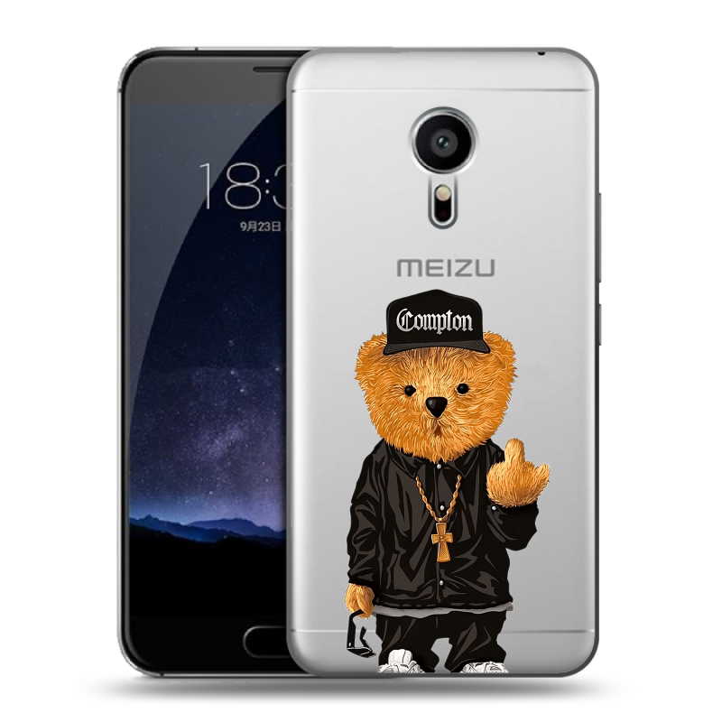 Пластиковый чехол на Meizu Pro 5 с принтом Плюшевый медведь Пластиковый чехол на Meizu Pro 5 с принтом Плюшевый медведь