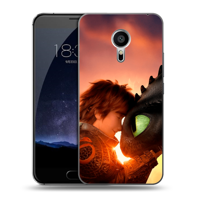 Пластиковый чехол на Meizu Pro 5 с принтом Как приручить дракона Пластиковый чехол на Meizu Pro 5 с принтом Как приручить дракона
