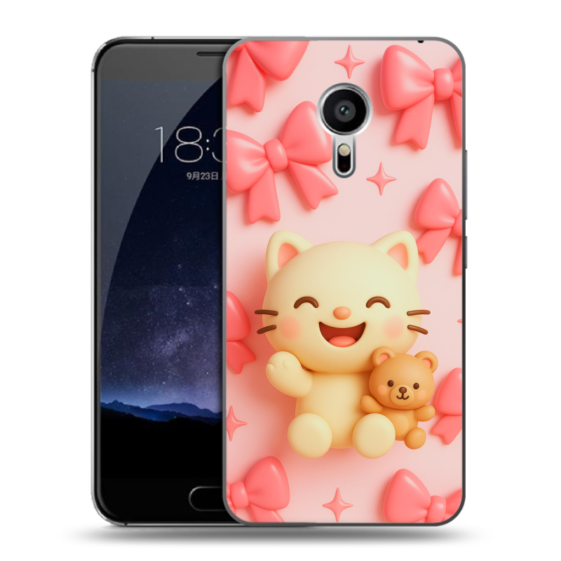 Пластиковый чехол на Meizu Pro 5 с принтом для девочек Пластиковый чехол на Meizu Pro 5 с принтом для девочек