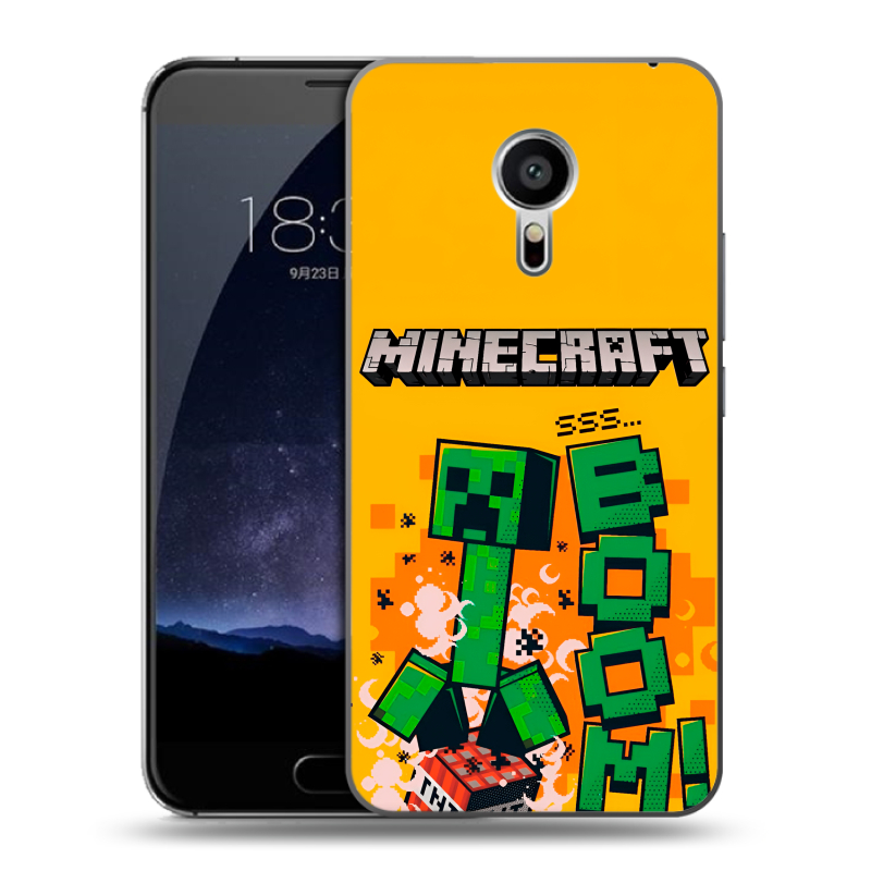 Пластиковый чехол на Meizu Pro 5 с принтом Майнкрафт Minecraft Пластиковый чехол на Meizu Pro 5 с принтом Майнкрафт Minecraft