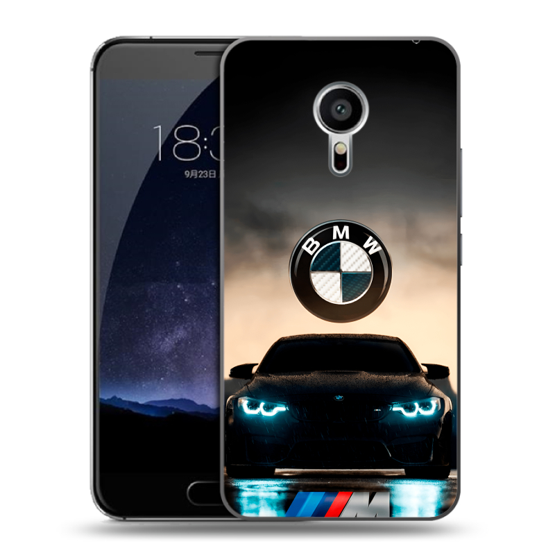 Пластиковый чехол на Meizu Pro 5 с принтом БМВ BMW Пластиковый чехол на Meizu Pro 5 с принтом БМВ BMW