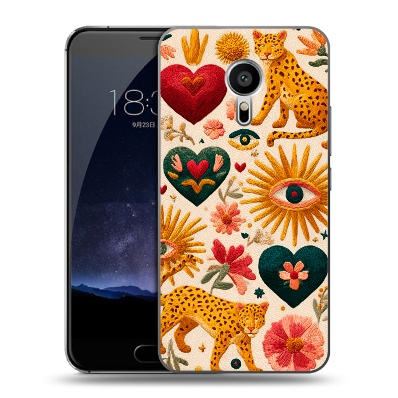 Пластиковый чехол на Meizu Pro 5 с принтом Модный принт Пластиковый чехол на Meizu Pro 5 с принтом Модный принт