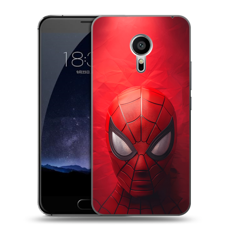 Пластиковый чехол на Meizu Pro 5 с принтом Spiderman Человек паук Пластиковый чехол на Meizu Pro 5 с принтом Spiderman Человек паук
