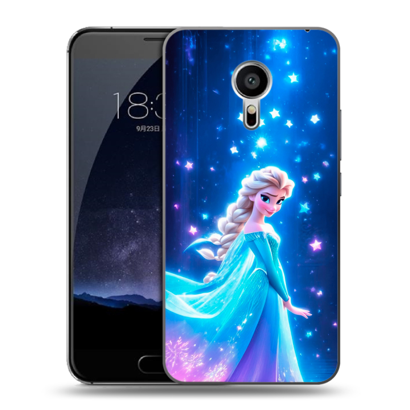 Пластиковый чехол на Meizu Pro 5 с принтом Холодное сердце Frozen Пластиковый чехол на Meizu Pro 5 с принтом Холодное сердце Frozen