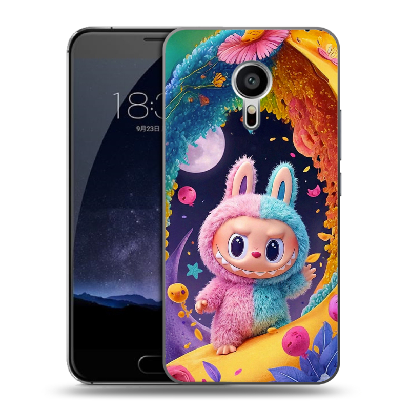 Пластиковый чехол на Meizu Pro 5 с принтом Labubu Лабубу Пластиковый чехол на Meizu Pro 5 с принтом Labubu Лабубу