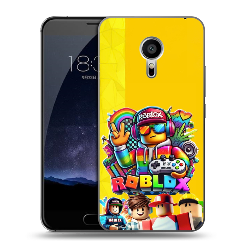 Пластиковый чехол на Meizu Pro 5 с принтом Roblox Роблокс Пластиковый чехол на Meizu Pro 5 с принтом Roblox Роблокс