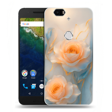 Силиконовый чехол на Google Huawei Nexus 6P с принтом Женский Силиконовый чехол на Google Huawei Nexus 6P с принтом Женский
