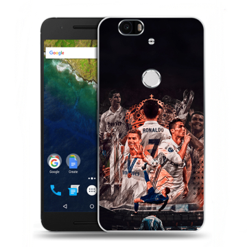 Силиконовый чехол на Google Huawei Nexus 6P с принтом Реал Роналдо Real Ronaldo Силиконовый чехол на Google Huawei Nexus 6P с принтом Реал Роналдо Real Ronaldo