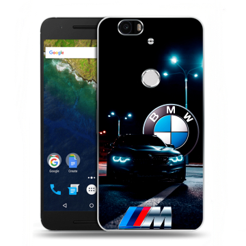 Силиконовый чехол на Google Huawei Nexus 6P с принтом БМВ BMW Силиконовый чехол на Google Huawei Nexus 6P с принтом БМВ BMW