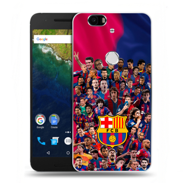 Силиконовый чехол на Google Huawei Nexus 6P с принтом Барселона Barcelona Силиконовый чехол на Google Huawei Nexus 6P с принтом Барселона Barcelona