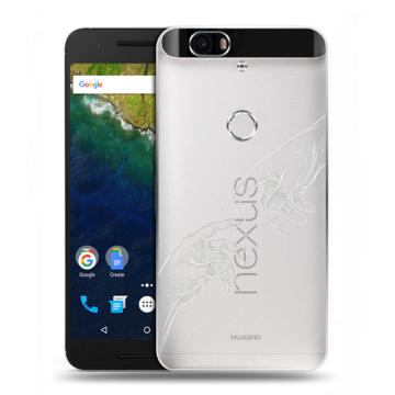 Силиконовый чехол на Google Huawei Nexus 6P с принтом Сотворение мира Силиконовый чехол на Google Huawei Nexus 6P с принтом Сотворение мира
